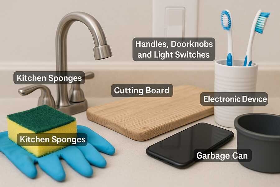 Bacteria and Germs: 7 Hidden Spots in Your Home