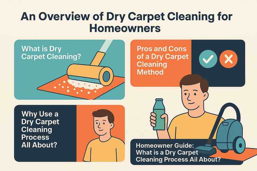 An Overview of Dry Carpet Cleaning for Homeowners